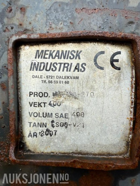 MI tannskuffe s50 - Excavadora: foto 3 MI tannskuffe s50 - Excavadora: foto 3