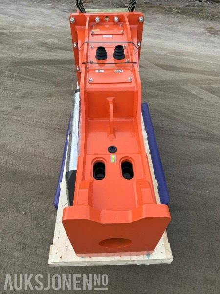Ny KM 1400 Pigghammer med s70 HK feste - Martillo hidráulico para Maquinaria de construcción: foto 2 Ny KM 1400 Pigghammer med s70 HK feste - Martillo hidráulico para Maquinaria de construcción: foto 2