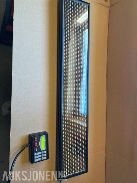 Nytt Led Tekstskilt med kontrollpanel - Equipo de construcción: foto 2 Nytt Led Tekstskilt med kontrollpanel - Equipo de construcción: foto 2