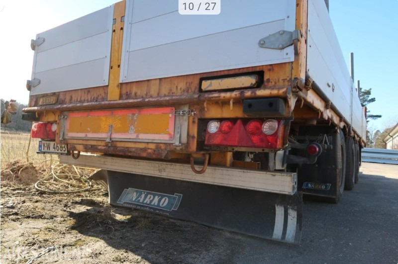 2008 Närko C3 3 akslet kjerre med lemmer Luft Ny bunn - Remolque: foto 4 2008 Närko C3 3 akslet kjerre med lemmer Luft Ny bunn - Remolque: foto 4