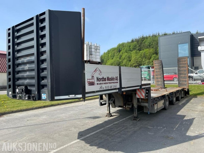 2012 FERRO-TRAILER MASKINTRALLE - 4 AKSLET - MED HYD.BREDDING - UTTREKK - HYD.KJØREBROER - TILLATT TOTALVEKT: 66000 KG. - Remolque: foto 1 2012 FERRO-TRAILER MASKINTRALLE - 4 AKSLET - MED HYD.BREDDING - UTTREKK - HYD.KJØREBROER - TILLATT TOTALVEKT: 66000 KG. - Remolque: foto 1