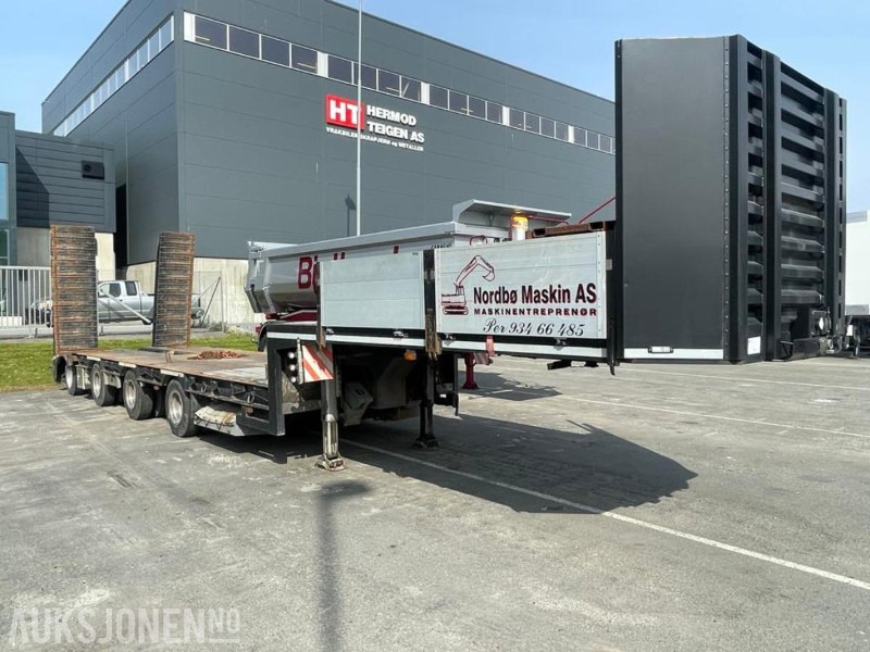 2012 FERRO-TRAILER MASKINTRALLE - 4 AKSLET - MED HYD.BREDDING - UTTREKK - HYD.KJØREBROER - TILLATT TOTALVEKT: 66000 KG. - Remolque: foto 2 2012 FERRO-TRAILER MASKINTRALLE - 4 AKSLET - MED HYD.BREDDING - UTTREKK - HYD.KJØREBROER - TILLATT TOTALVEKT: 66000 KG. - Remolque: foto 2