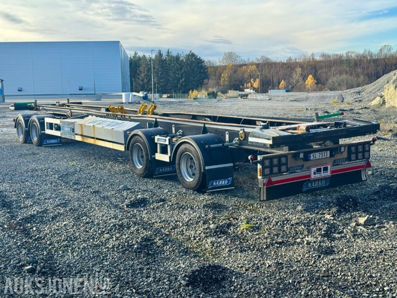 2023 NÄRKO 4-akslet Krokhenger - Eu-godkjent til 05/26 - Remolque: foto 3 2023 NÄRKO 4-akslet Krokhenger - Eu-godkjent til 05/26 - Remolque: foto 3