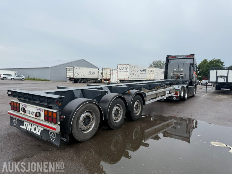 Vang SHSL 111 C 3-akslet containerchassis - Remolque: foto 5 Vang SHSL 111 C 3-akslet containerchassis - Remolque: foto 5
