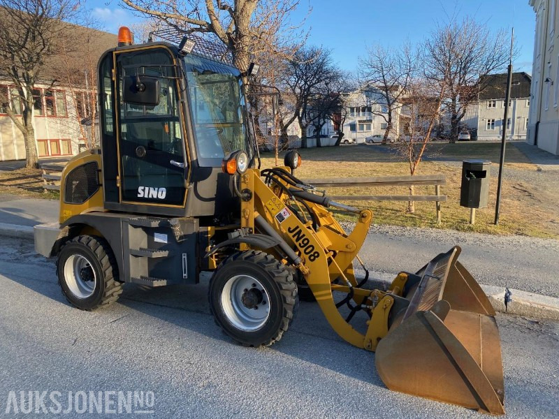 Sino 908 Hjullaster med skuffe og pallegaffler - Cargadora de ruedas: foto 3 Sino 908 Hjullaster med skuffe og pallegaffler - Cargadora de ruedas: foto 3