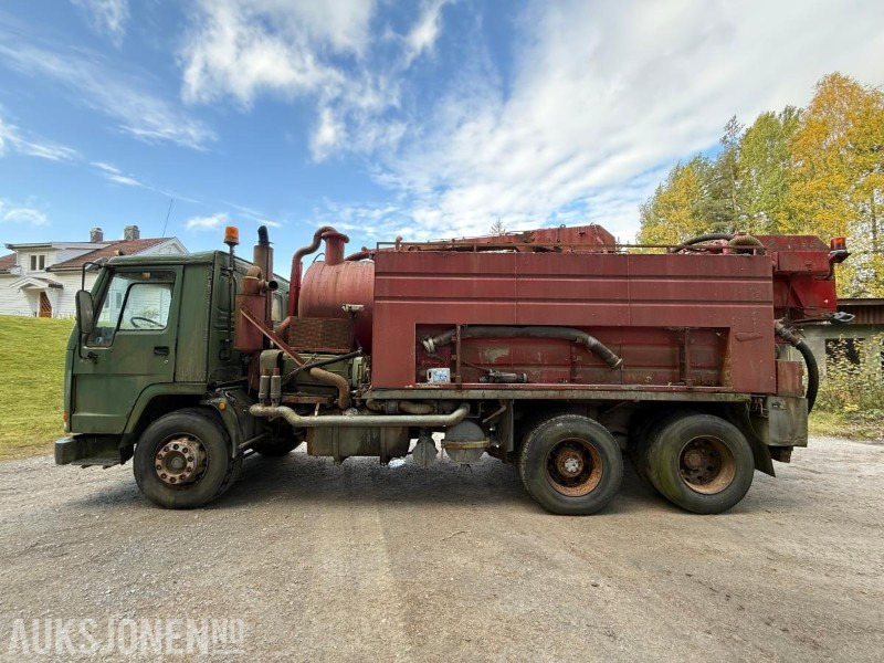 1986 Volvo FL10 Intercooler 6x2 med Müller Umwelttechnik slamsuger/spylepåbygg - Vehículo municipal: foto 2 1986 Volvo FL10 Intercooler 6x2 med Müller Umwelttechnik slamsuger/spylepåbygg - Vehículo municipal: foto 2