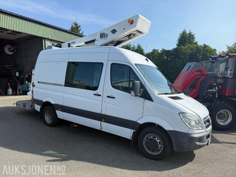 2009 Mercedes-Benz Sprinter 515CDI liftbil - 14m løftehøyde - Vehículo municipal: foto 2 2009 Mercedes-Benz Sprinter 515CDI liftbil - 14m løftehøyde - Vehículo municipal: foto 2