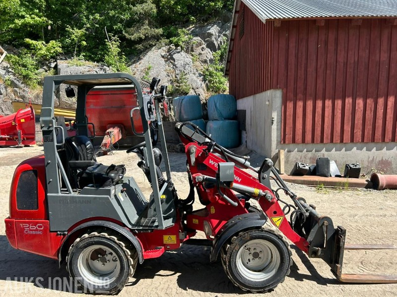Weidemann 1260 CLASSIC HJULLASTER-PALLEGAFFEL-SKUFFE - Cargadora de ruedas: foto 4 Weidemann 1260 CLASSIC HJULLASTER-PALLEGAFFEL-SKUFFE - Cargadora de ruedas: foto 4