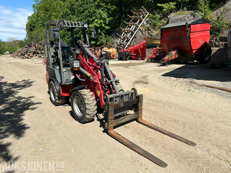 Weidemann 1260 CLASSIC HJULLASTER-PALLEGAFFEL-SKUFFE - Cargadora de ruedas: foto 3 Weidemann 1260 CLASSIC HJULLASTER-PALLEGAFFEL-SKUFFE - Cargadora de ruedas: foto 3