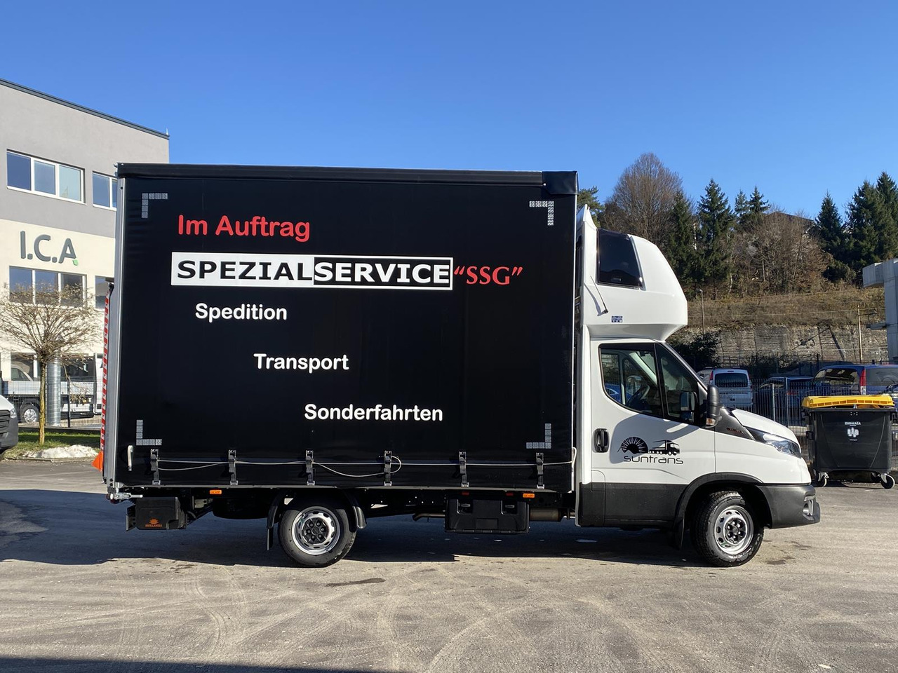 Furgoneta con lona nuevo IVECO DAILY 35S18HP  D30C | PRITSCHE PLANE + SCHLAFKABINE + LADERAMPE: foto 32