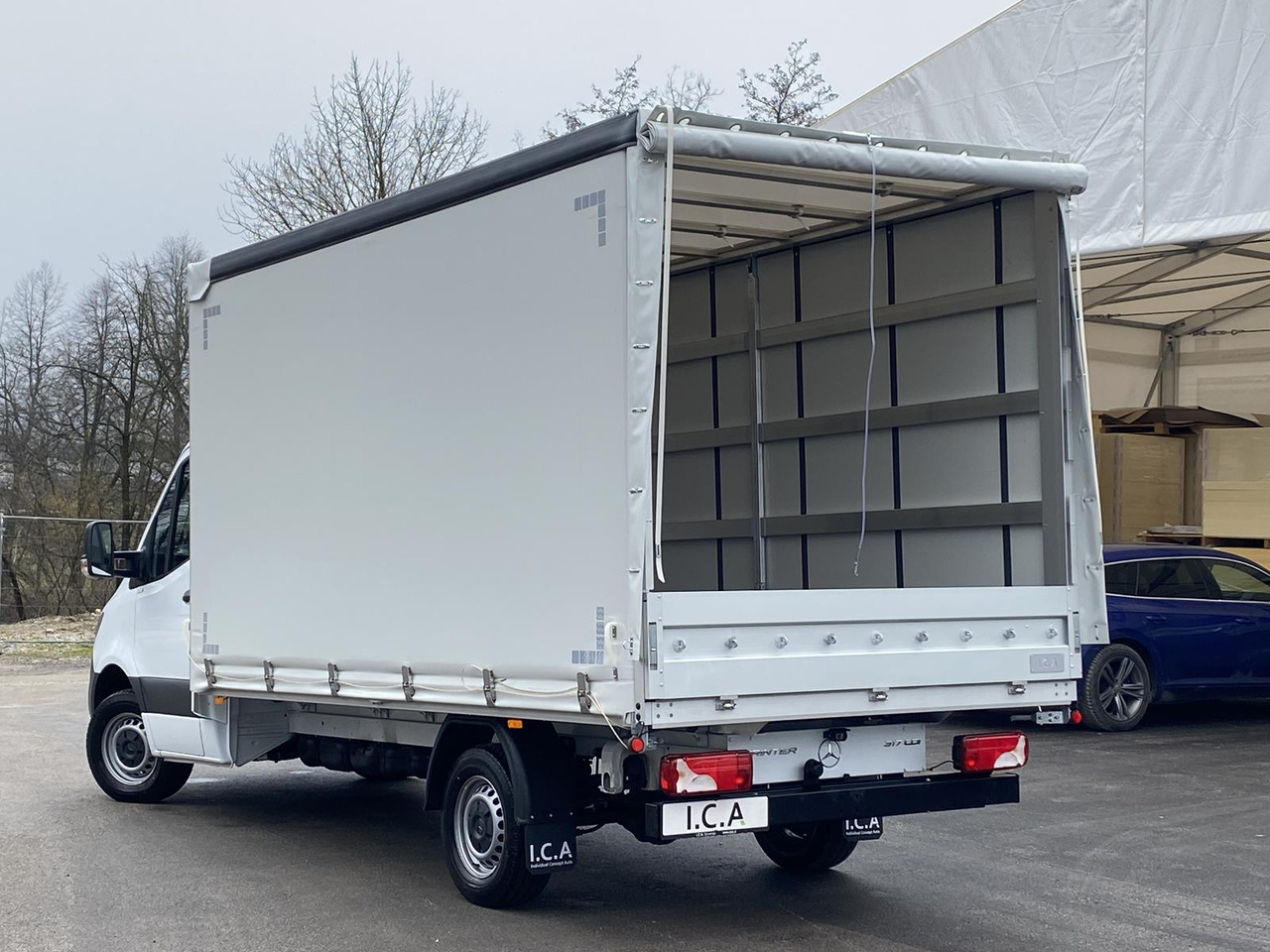 MERCEDES BENZ SPRINTER 317 CDI 170PS 1+2 PRITSCHE PLANE 4100MM - Furgoneta con lona: foto 4 MERCEDES BENZ SPRINTER 317 CDI 170PS 1+2 PRITSCHE PLANE 4100MM - Furgoneta con lona: foto 4