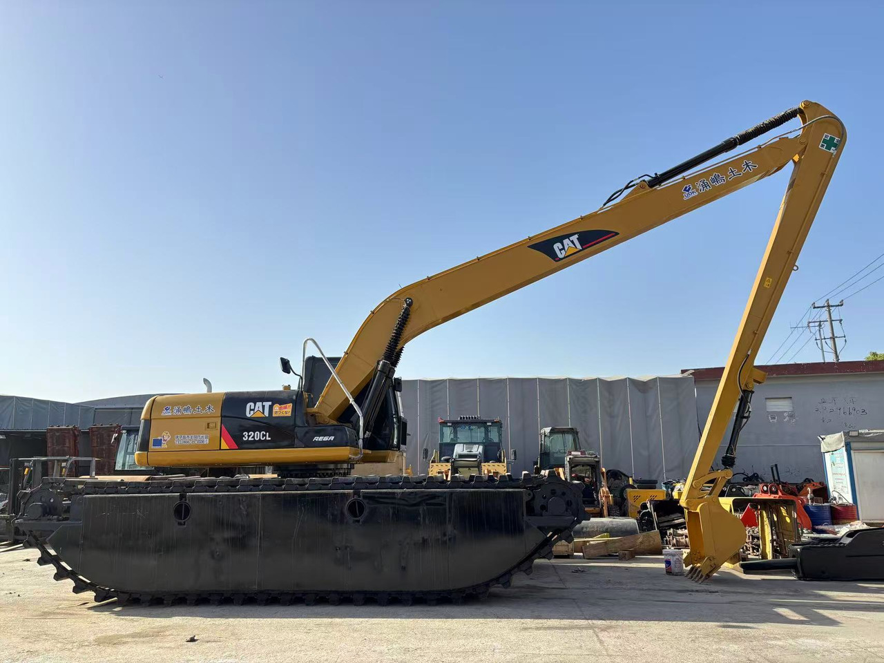 Caterpillar CAT 320C Floating Excavator with 15m long boom - Excavadora: foto 3 Caterpillar CAT 320C Floating Excavator with 15m long boom - Excavadora: foto 3