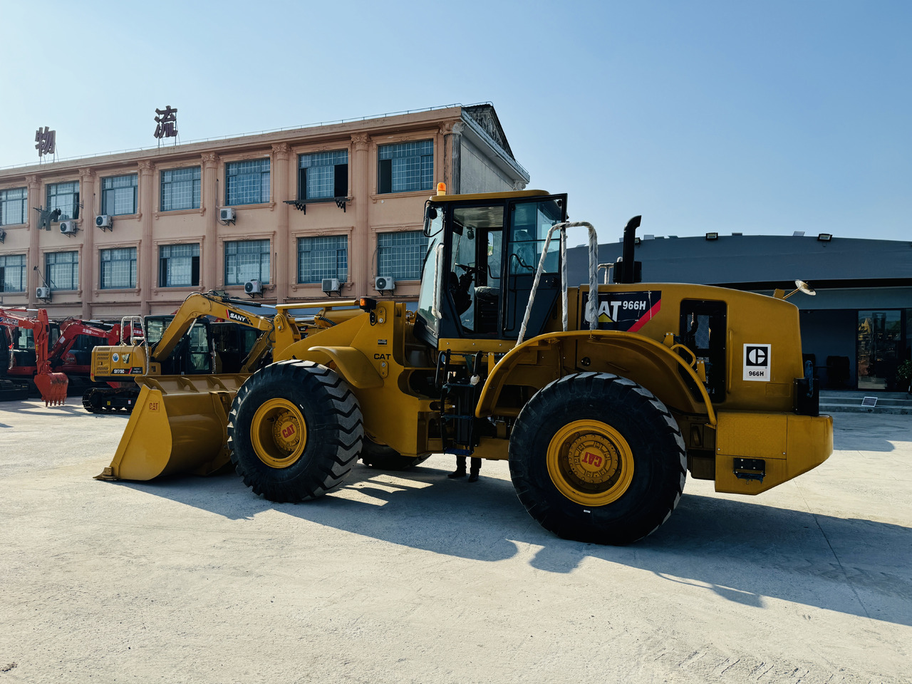 Cargadora de ruedas Caterpillar Used Loader CAT966 966H 966G 966F 980G 988G Secondhand Loaders in High Quality: foto 9