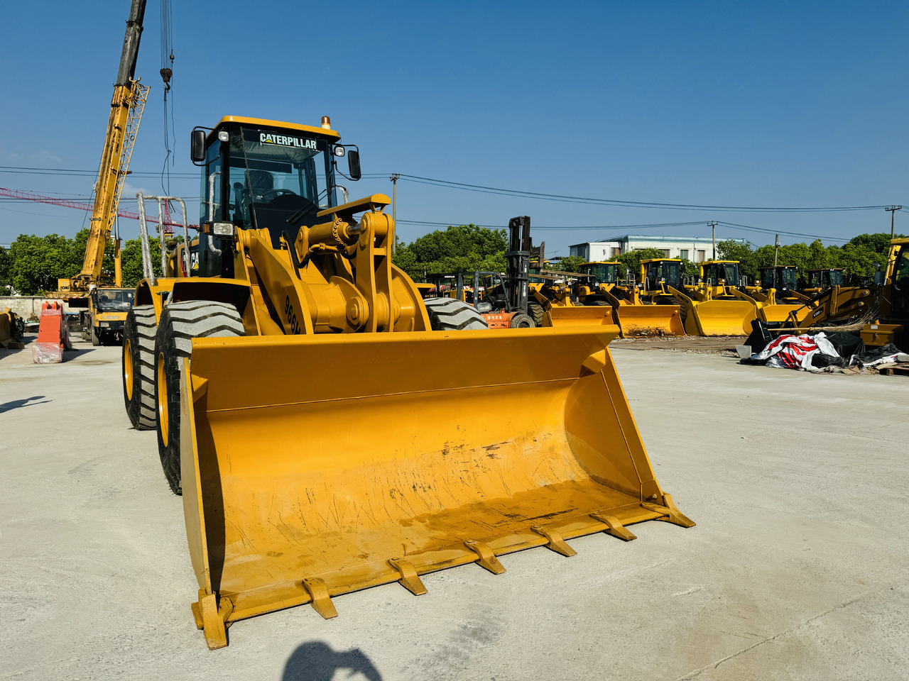 Cargadora de ruedas Caterpillar Used Loader CAT966 966H 966G 966F 980G 988G Secondhand Loaders in High Quality: foto 11