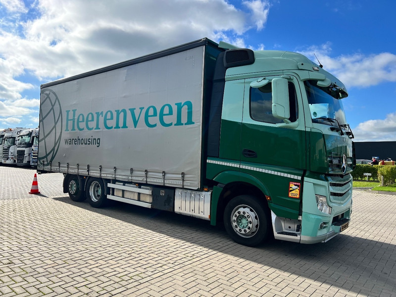 Mercedes-Benz Actros 2745 6x2 bakwagen Schuifzeilen - Camión lona: foto 3 Mercedes-Benz Actros 2745 6x2 bakwagen Schuifzeilen - Camión lona: foto 3