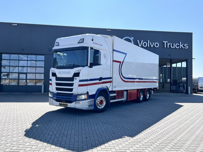 Camión frigorífico Scania S450 6x2 koelwagen Retarder / Dhollandia / Bloenenmaat: foto 10