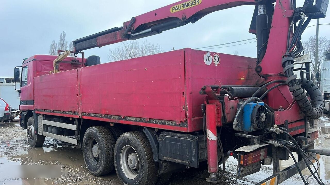 Camión caja abierta, Camión grúa Mercedes-Benz Actros MP1: foto 8