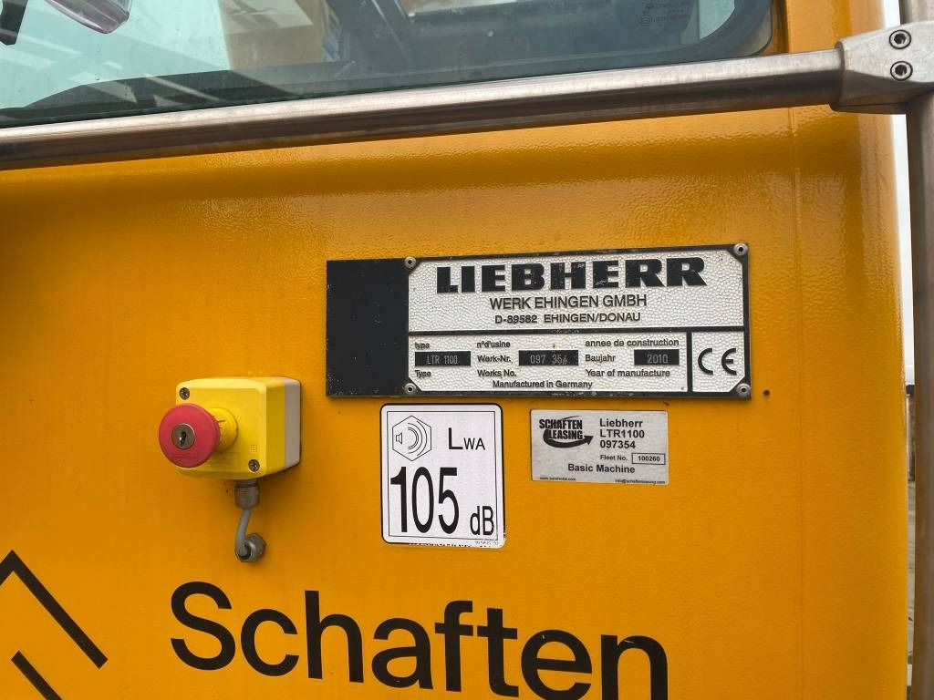 Leasing de Liebherr LTR 1100 Liebherr LTR 1100: foto 21 Leasing de Liebherr LTR 1100 Liebherr LTR 1100: foto 21
