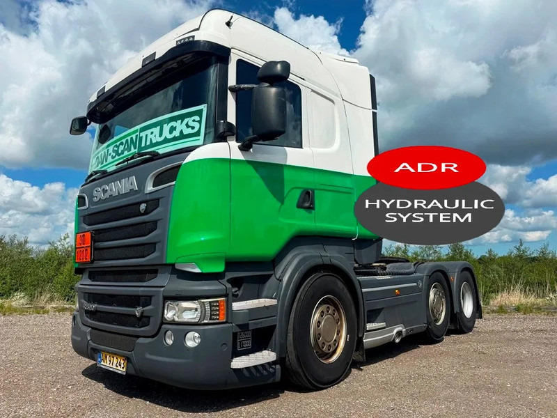 Scania R520 V8 ADR fuel transport. Twensteer. Air / Air suspension. V8 engine. Hydr. system - Cabeza tractora: foto 2 Scania R520 V8 ADR fuel transport. Twensteer. Air / Air suspension. V8 engine. Hydr. system - Cabeza tractora: foto 2