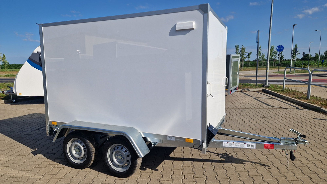 Nowa Przyczepa Furgon Kontener transportowy ABS 250 z rampą - Remolque caja cerrada: foto 3 Nowa Przyczepa Furgon Kontener transportowy ABS 250 z rampą - Remolque caja cerrada: foto 3