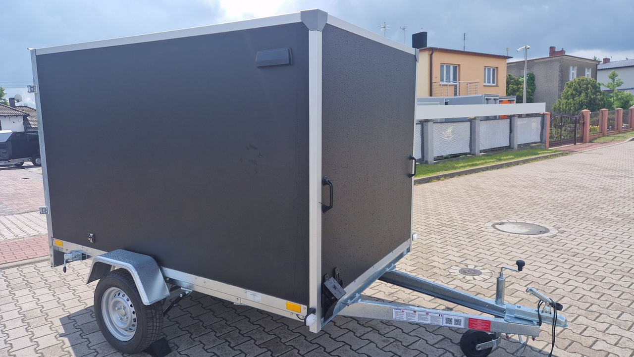 Przyczepa Kontener Furgon Zamykana 250/ 150 /150 - Remolque de coche: foto 5 Przyczepa Kontener Furgon Zamykana 250/ 150 /150 - Remolque de coche: foto 5
