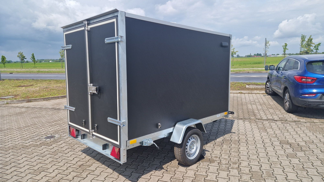 Przyczepa Kontener Furgon Zamykana 250/ 150 /150 - Remolque de coche: foto 1 Przyczepa Kontener Furgon Zamykana 250/ 150 /150 - Remolque de coche: foto 1