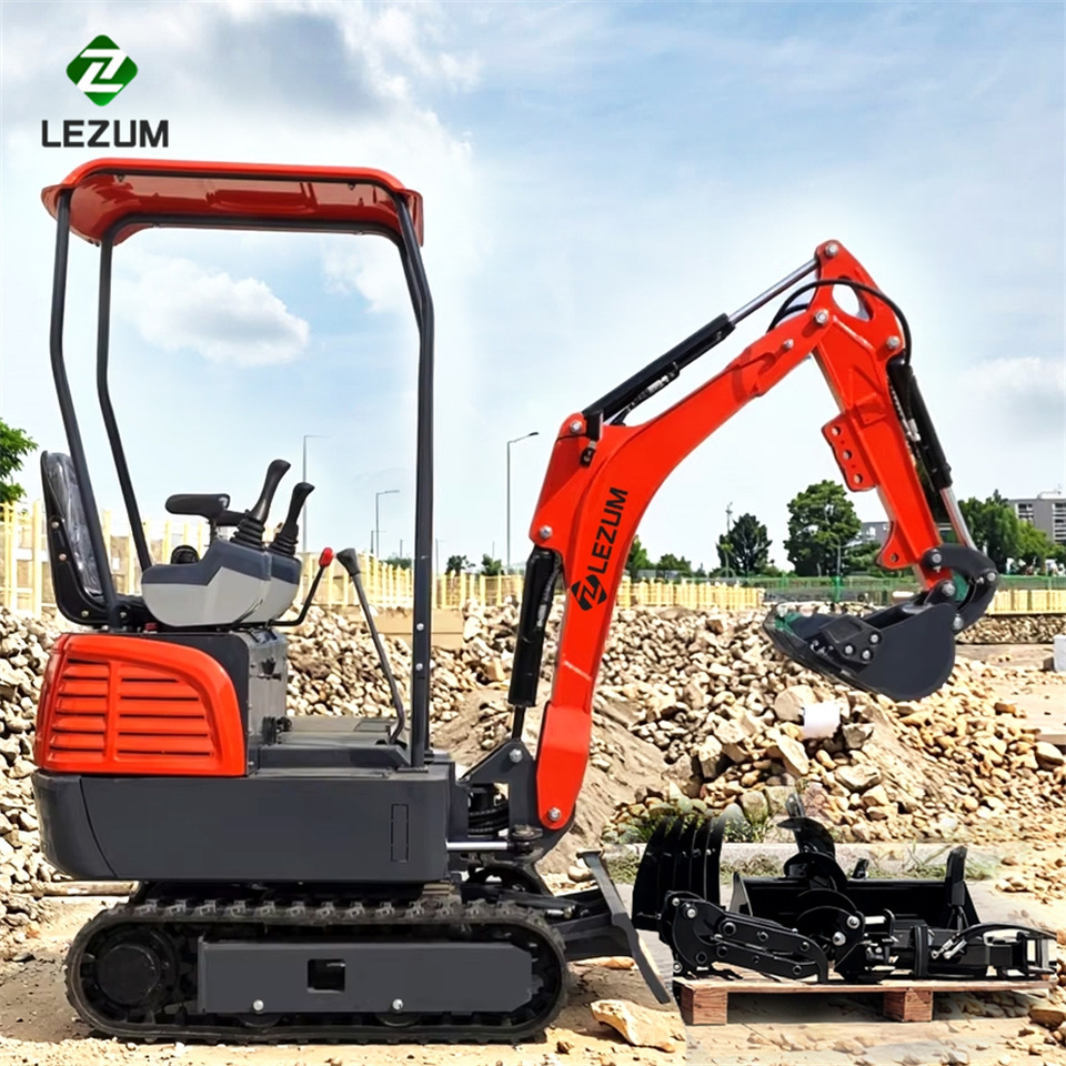LEZUM Mini Excavator CE Certification Kubota Engine(Factory Outlet) Mini Pelle Minibagger Minikoparka Miniexcavadora - Miniexcavadora: foto 4 LEZUM Mini Excavator CE Certification Kubota Engine(Factory Outlet) Mini Pelle Minibagger Minikoparka Miniexcavadora - Miniexcavadora: foto 4