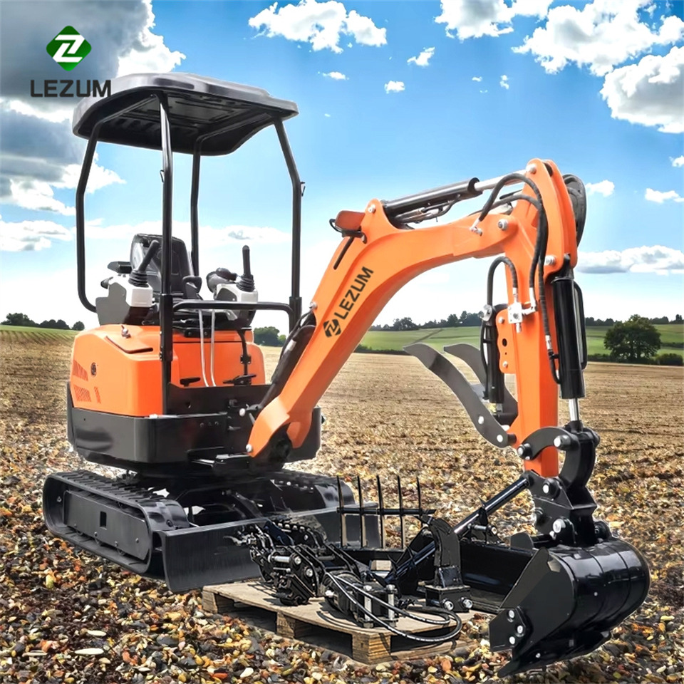 LEZUM Mini Excavator CE Certification Kubota Engine(Factory Outlet) Mini Pelle Minibagger Minikoparka Miniexcavadora - Miniexcavadora: foto 5 LEZUM Mini Excavator CE Certification Kubota Engine(Factory Outlet) Mini Pelle Minibagger Minikoparka Miniexcavadora - Miniexcavadora: foto 5