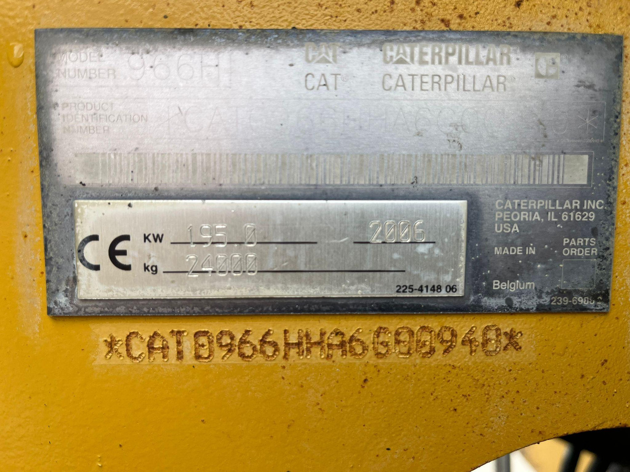 Leasing de  Caterpillar 966H Caterpillar 966H: foto 17