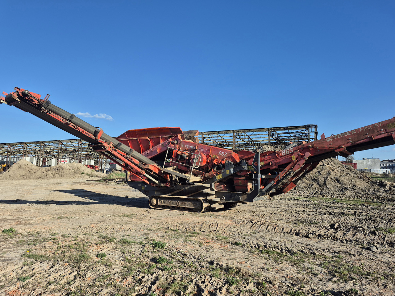 TEREX-FINLAY 863 - Cribadora: foto 5 TEREX-FINLAY 863 - Cribadora: foto 5