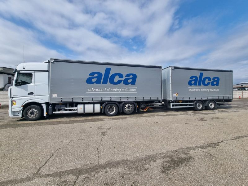 MERCEDES ACTROS MOTRICE + BIGA ACTROS 26.45 - Camión lona: foto 3 MERCEDES ACTROS MOTRICE + BIGA ACTROS 26.45 - Camión lona: foto 3