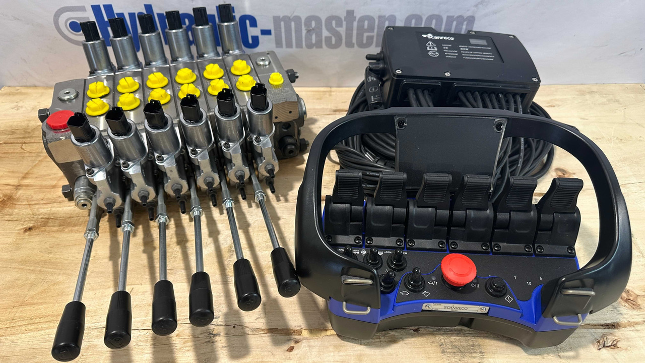 Set Scanreco RC400 with Walvoil DPX100 Manitex, Palfinger, Atlas, Cormach - Remolque forestal: foto 2 Set Scanreco RC400 with Walvoil DPX100 Manitex, Palfinger, Atlas, Cormach - Remolque forestal: foto 2