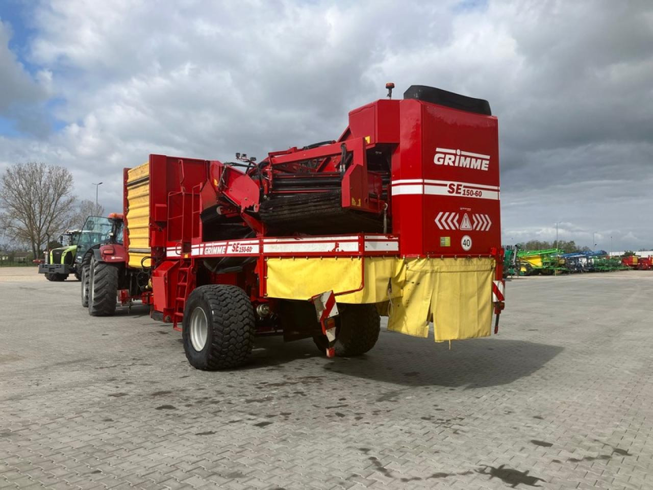 Grimme SE 150-60 SB - Arrancadora de patatas: foto 3 Grimme SE 150-60 SB - Arrancadora de patatas: foto 3