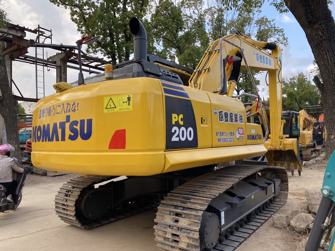 Komatsu PC200-8 Excavator - Excavadora de cadenas: foto 5 Komatsu PC200-8 Excavator - Excavadora de cadenas: foto 5