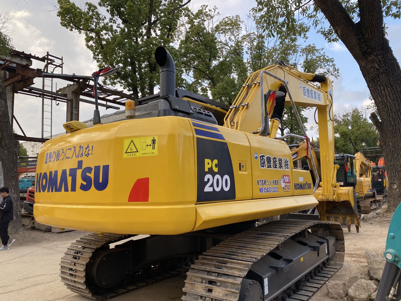 Komatsu PC200-8 Excavator - Excavadora de cadenas: foto 5 Komatsu PC200-8 Excavator - Excavadora de cadenas: foto 5