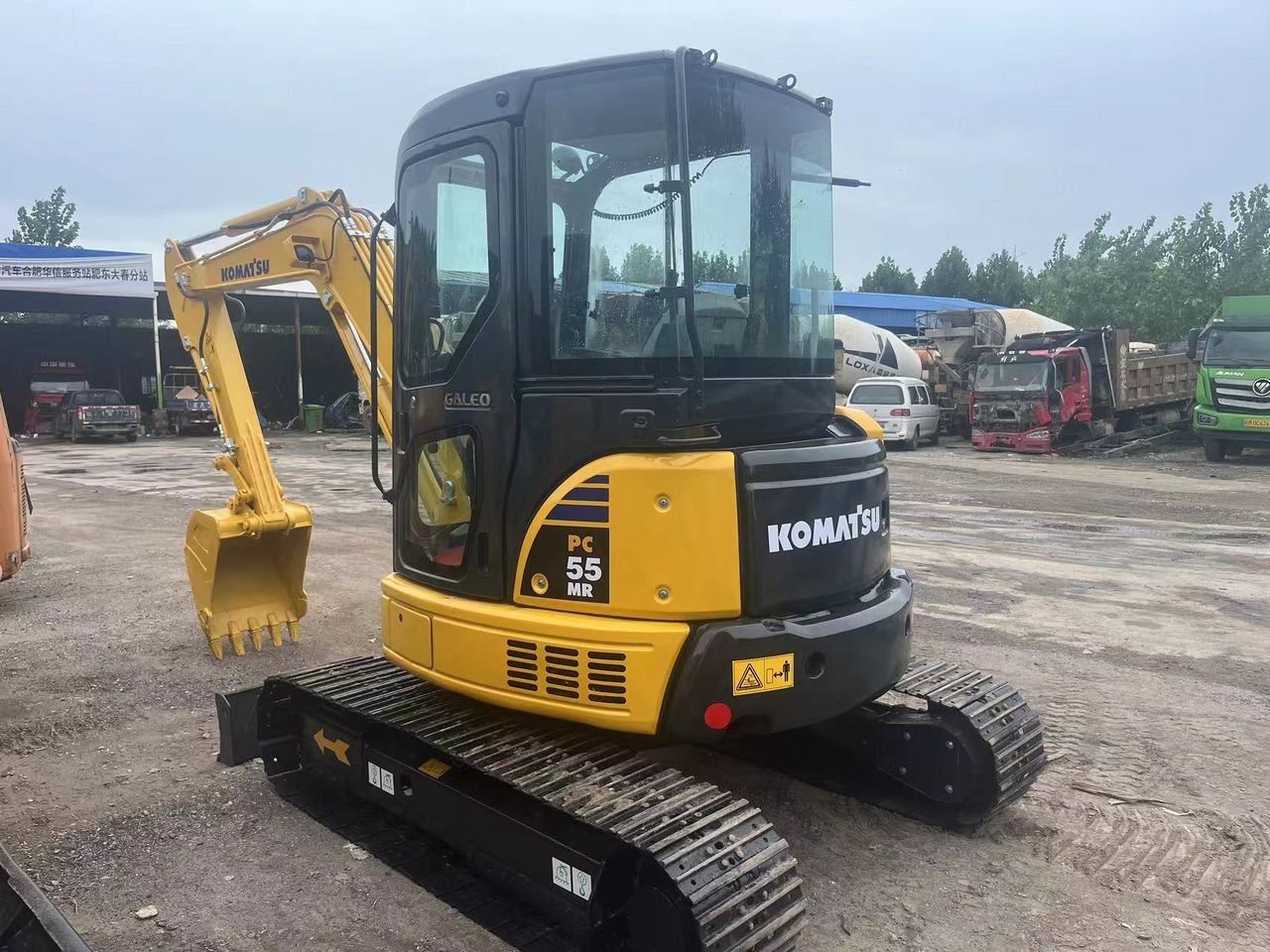 Komatsu PC55 - Miniexcavadora: foto 4 Komatsu PC55 - Miniexcavadora: foto 4
