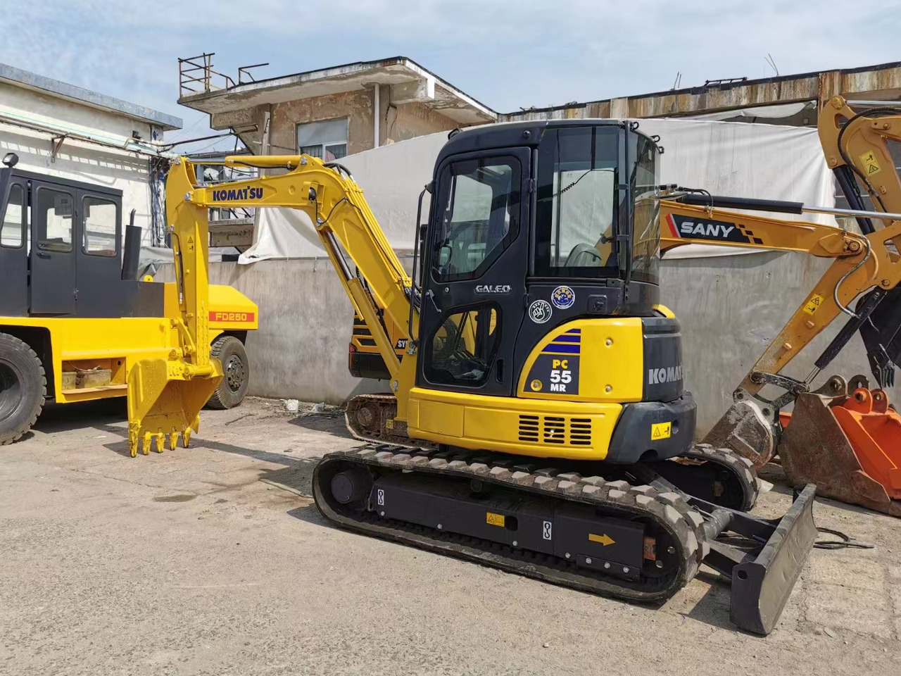 Komatsu PC55MR-3 Excavator - Miniexcavadora: foto 1 Komatsu PC55MR-3 Excavator - Miniexcavadora: foto 1