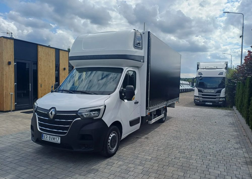 Renault Master IV 10 PALET zaw.poduszki 2021r EURO 6 - Furgoneta con lona: foto 1 Renault Master IV 10 PALET zaw.poduszki 2021r EURO 6 - Furgoneta con lona: foto 1