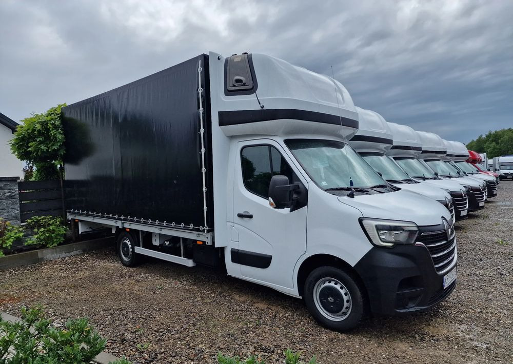 Renault Renault Master IV 10PALET Kabina MAXI-XXL 2021r - Furgoneta con lona: foto 1 Renault Renault Master IV 10PALET Kabina MAXI-XXL 2021r - Furgoneta con lona: foto 1