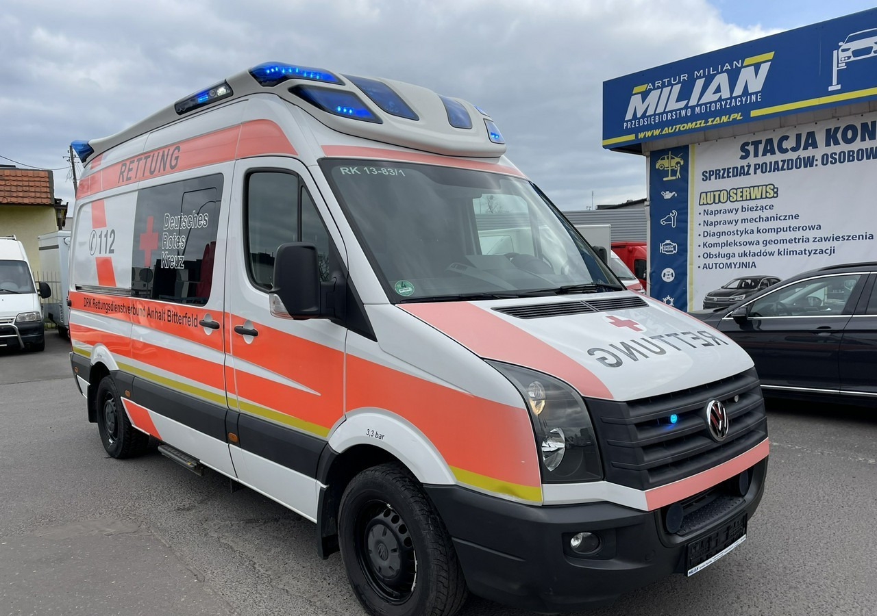 Volkswagen Crafter Crafter 2.0-163KM Karetka Ambulans Wyposażony Model 2016 - Ambulancia: foto 2 Volkswagen Crafter Crafter 2.0-163KM Karetka Ambulans Wyposażony Model 2016 - Ambulancia: foto 2