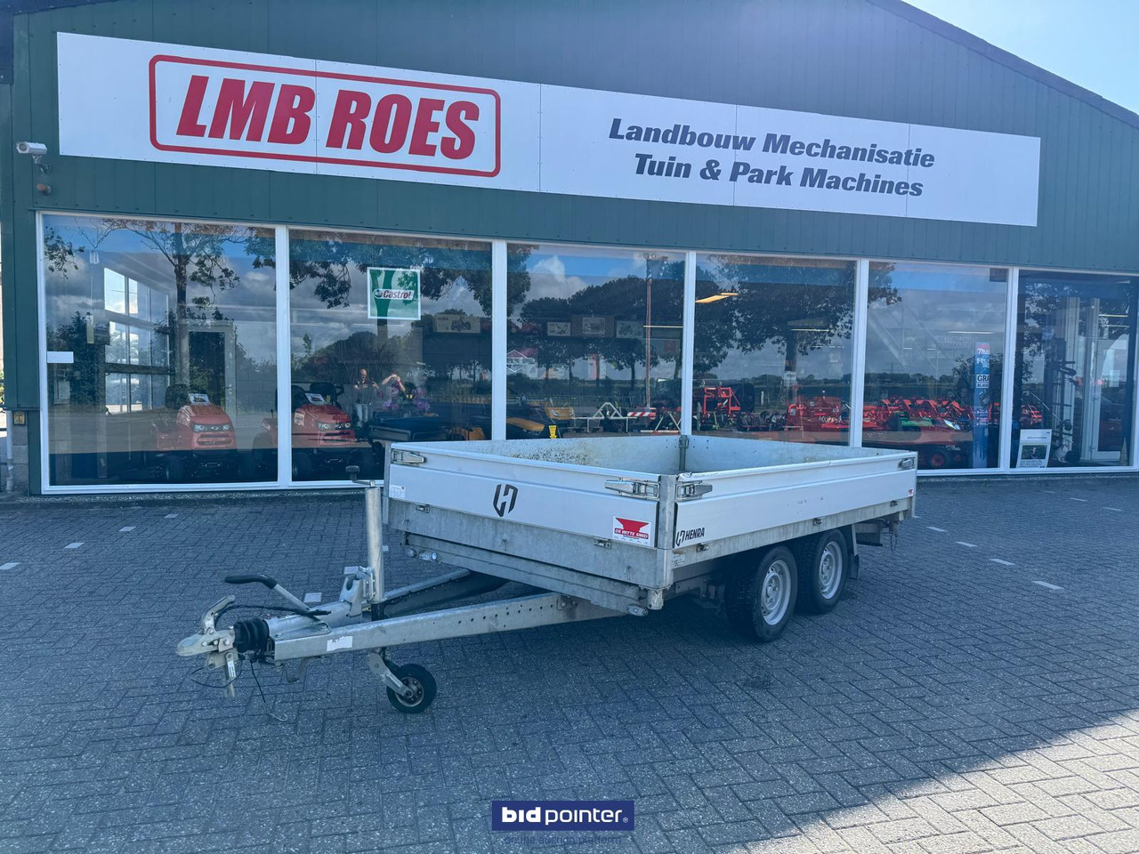 Henra KP27- 3318 3 zijdige kiep aanhangwagen aanhanger - Remolque volquete: foto 2 Henra KP27- 3318 3 zijdige kiep aanhangwagen aanhanger - Remolque volquete: foto 2