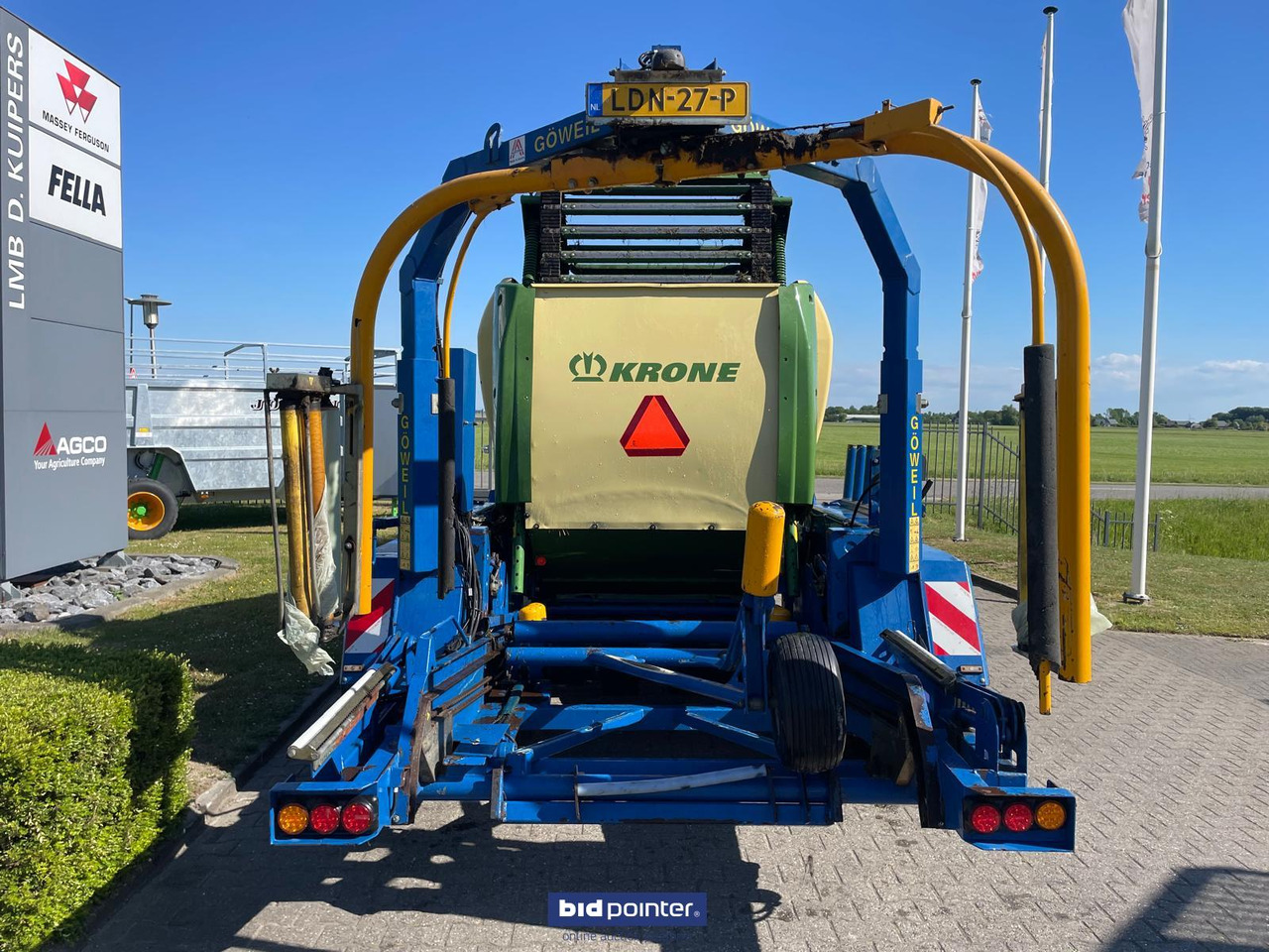 Krone Comprima F 155 XC - Rotoempacadora: foto 3 Krone Comprima F 155 XC - Rotoempacadora: foto 3