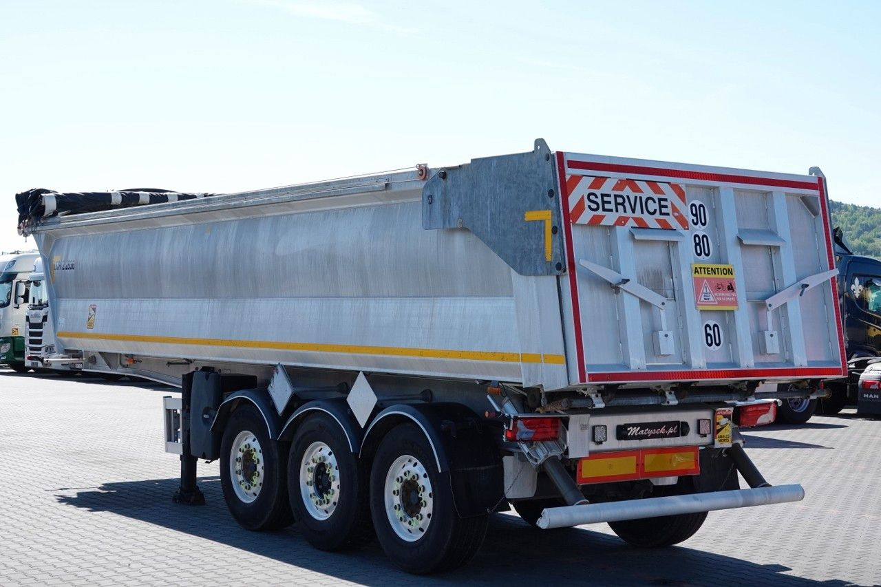 Benalu WYWROTKA / 25 m3 / ALUMINIOWA / HYDROKLAPA / 2X - Semirremolque volquete: foto 5 Benalu WYWROTKA / 25 m3 / ALUMINIOWA / HYDROKLAPA / 2X - Semirremolque volquete: foto 5