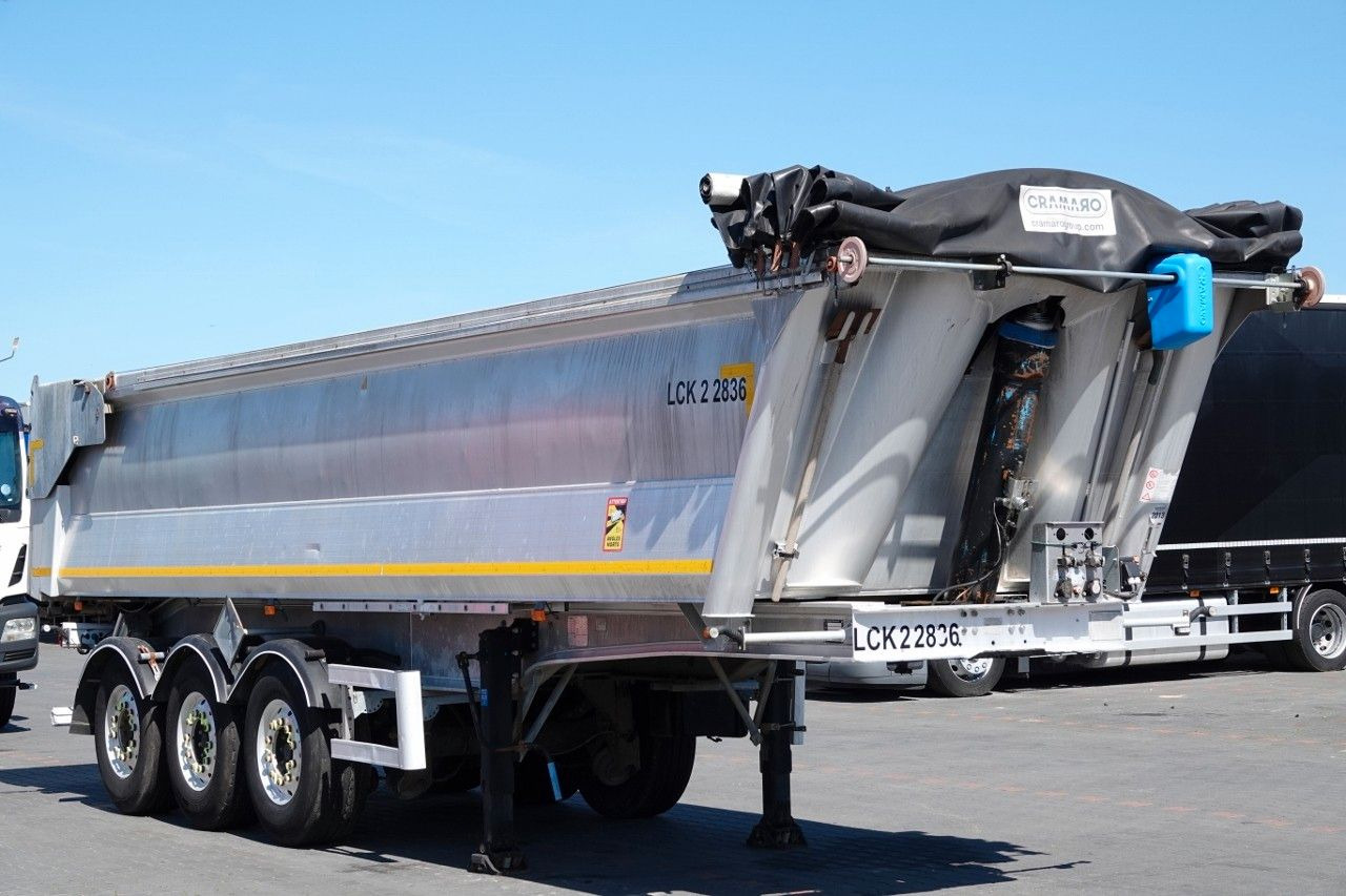 Benalu WYWROTKA / 25 m3 / ALUMINIOWA / HYDROKLAPA / 2X - Semirremolque volquete: foto 1 Benalu WYWROTKA / 25 m3 / ALUMINIOWA / HYDROKLAPA / 2X - Semirremolque volquete: foto 1