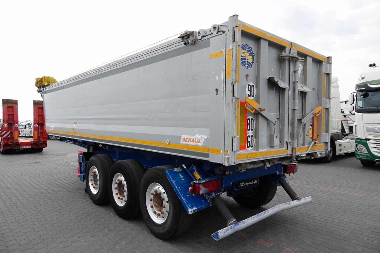 Benalu WYWROTKA / 26 m3 / ALUMINIOWA / OŚ PODNOSZONA / - Semirremolque volquete: foto 4 Benalu WYWROTKA / 26 m3 / ALUMINIOWA / OŚ PODNOSZONA / - Semirremolque volquete: foto 4