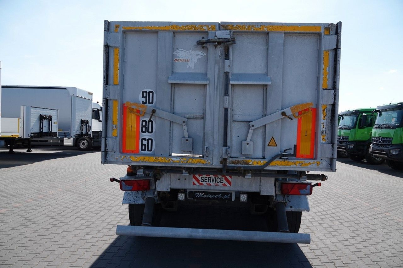 Semirremolque volquete Benalu WYWROTKA / 28 m3 / ALUMINIOWA / OŚ PODNOSZONA /: foto 9