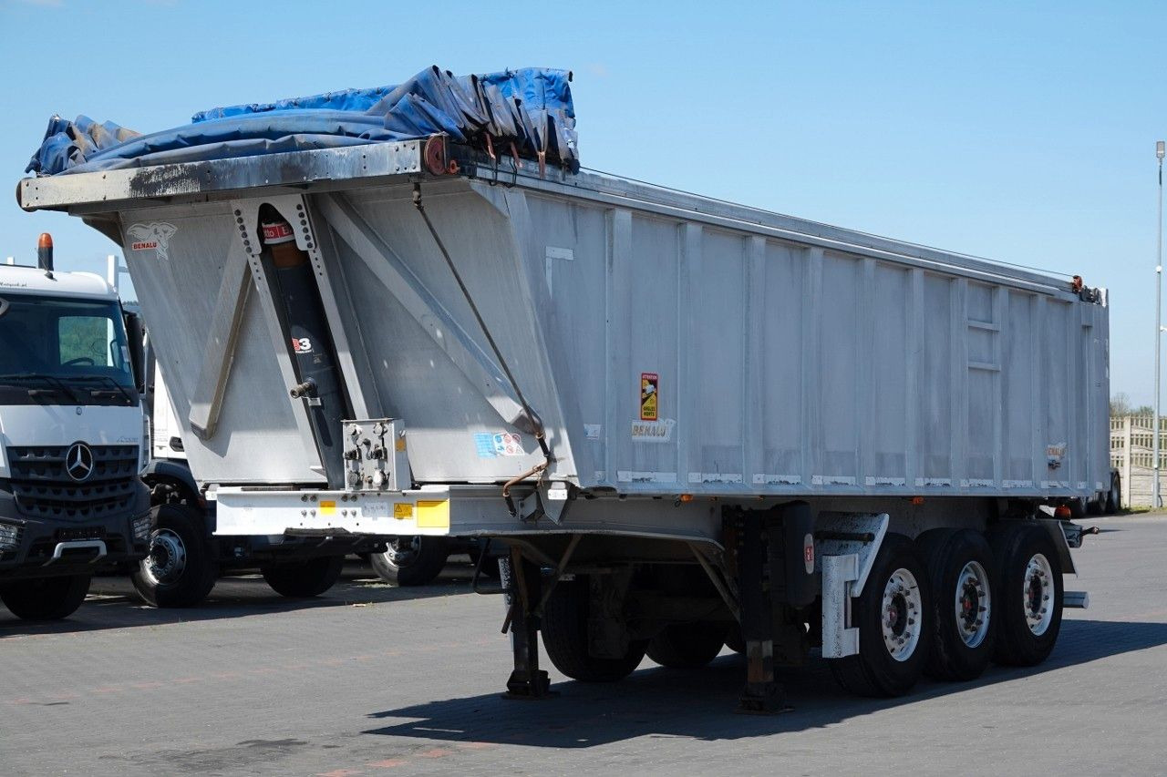 Benalu WYWROTKA / 28 m3 / ALUMINIOWA / OŚ PODNOSZONA / - Semirremolque volquete: foto 2 Benalu WYWROTKA / 28 m3 / ALUMINIOWA / OŚ PODNOSZONA / - Semirremolque volquete: foto 2
