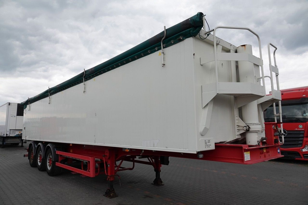 Benalu WYWROTKA 49 m3 / ALUMINIOWA MULDA / KLAPO -DRZWI - Semirremolque volquete: foto 1 Benalu WYWROTKA 49 m3 / ALUMINIOWA MULDA / KLAPO -DRZWI - Semirremolque volquete: foto 1
