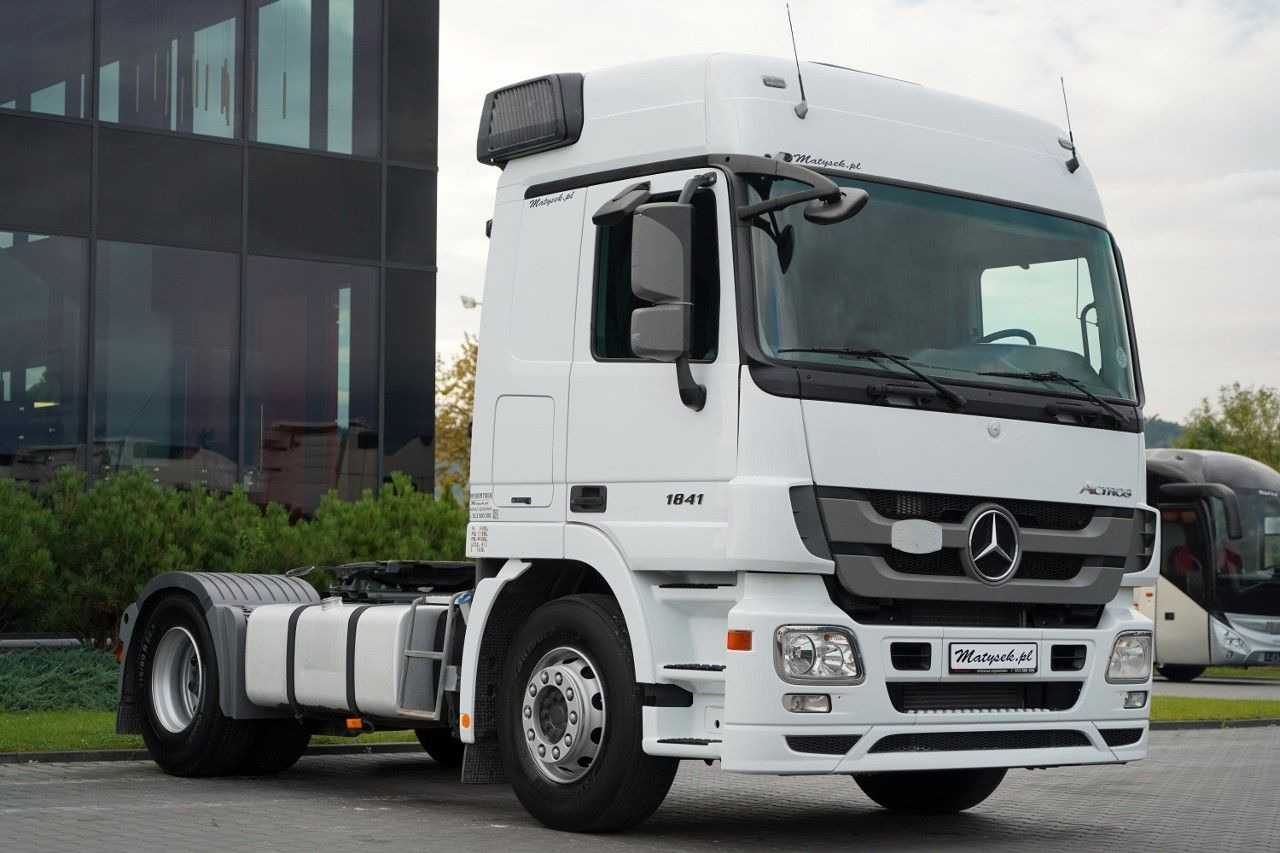 Mercedes-Benz ACTROS 1841 / HYDRAULIKA / SPROWADZONY / PO KONT - Cabeza tractora: foto 3 Mercedes-Benz ACTROS 1841 / HYDRAULIKA / SPROWADZONY / PO KONT - Cabeza tractora: foto 3