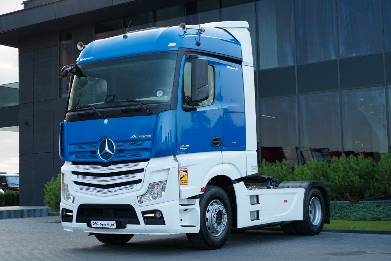 Mercedes-Benz ACTROS 1848 / HYDRAULIKA / STREAM SPACE / FLEETB - Cabeza tractora: foto 1 Mercedes-Benz ACTROS 1848 / HYDRAULIKA / STREAM SPACE / FLEETB - Cabeza tractora: foto 1
